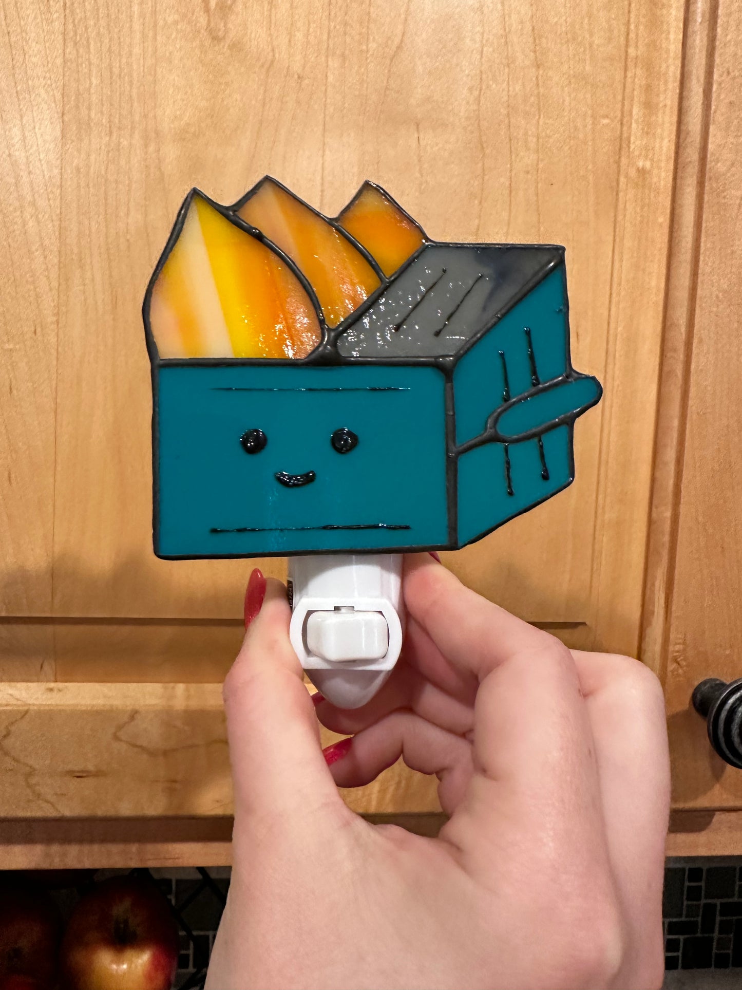 Dumpster Fire Nightlight