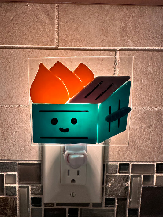 Dumpster Fire Nightlight