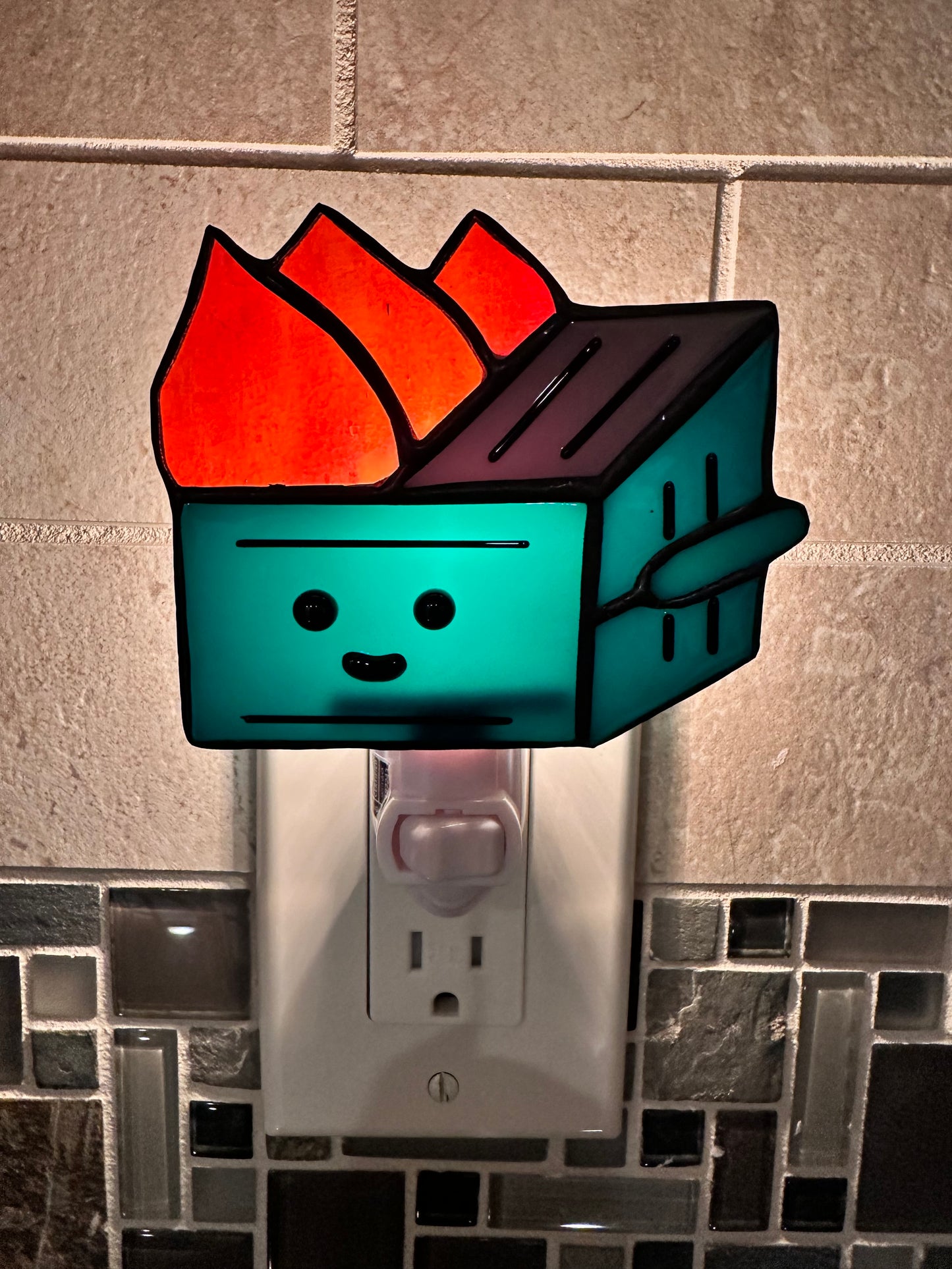 Dumpster Fire Nightlight