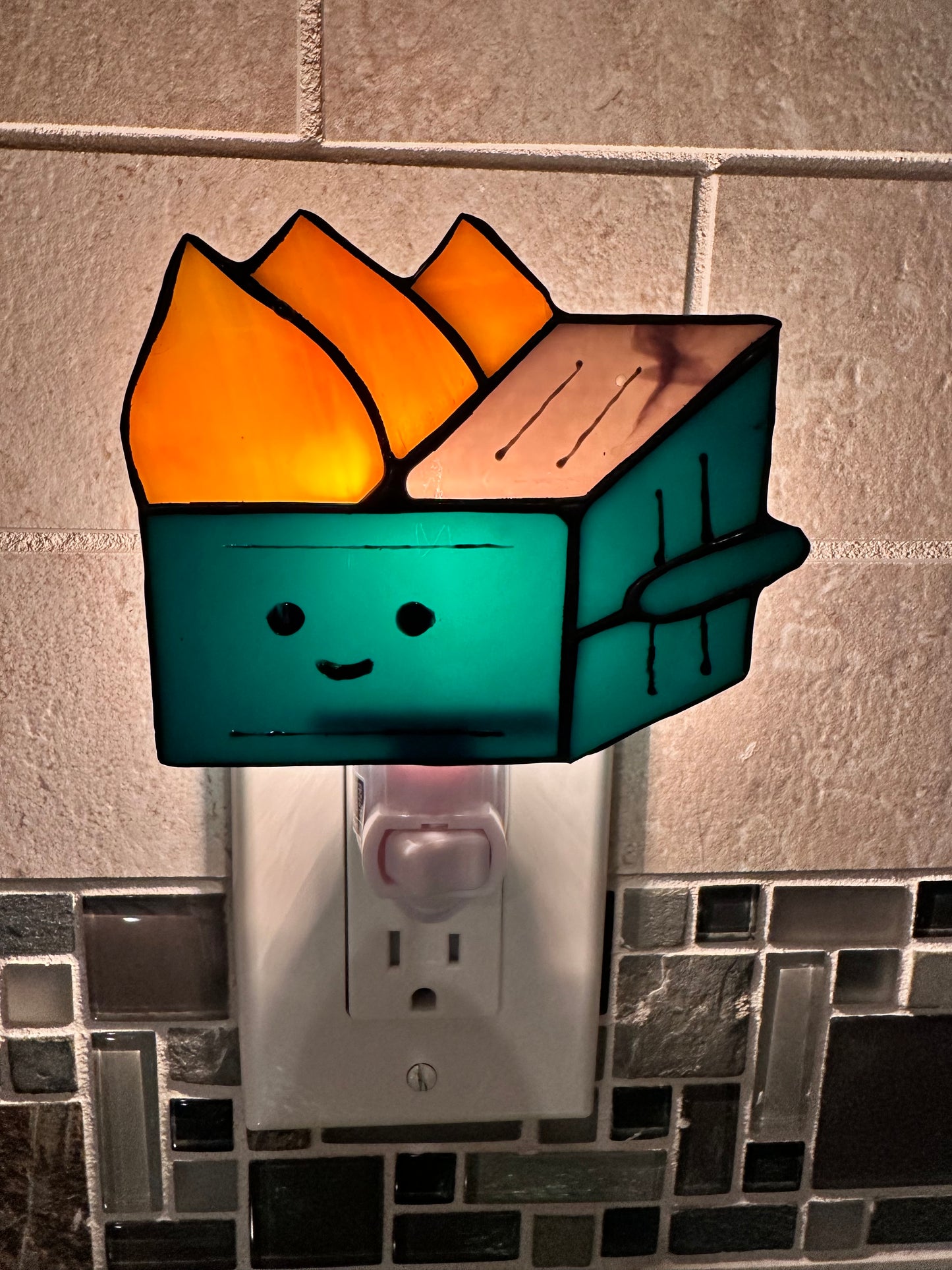Dumpster Fire Nightlight