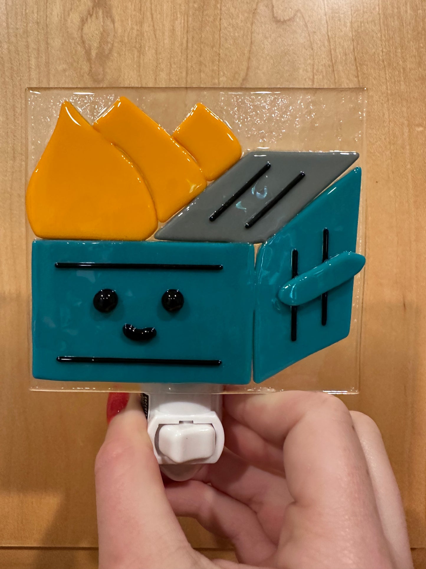 Dumpster Fire Nightlight