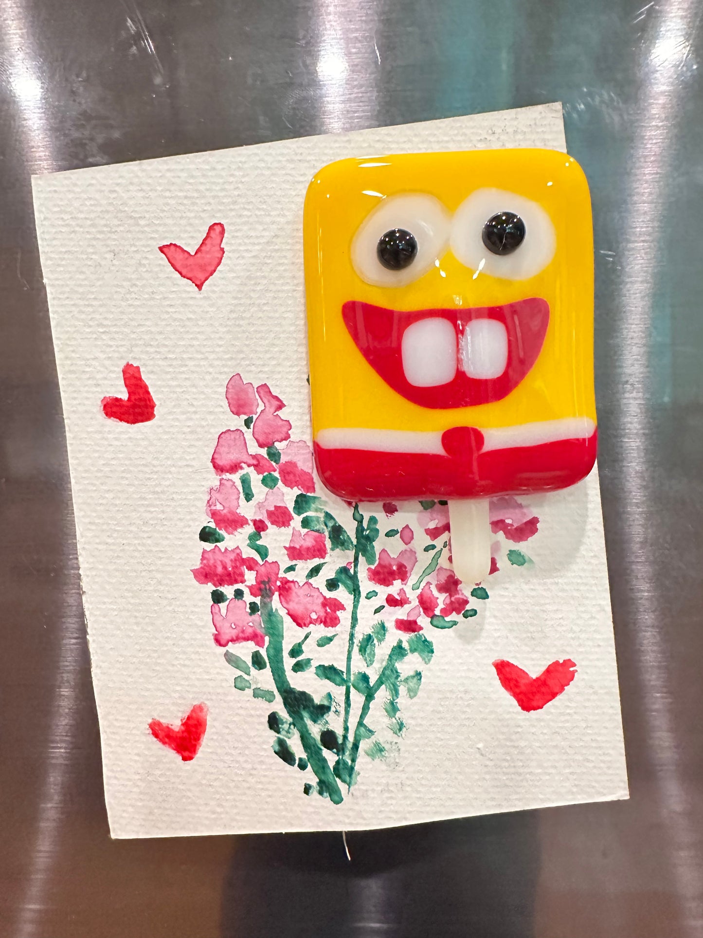 Spongebob Popsicle Magnet